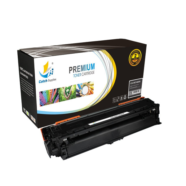 Catch Supplies Replacement HP CE740A Standard Yield Toner Cartridge