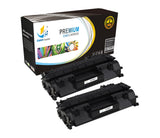 Catch Supplies Replacement CF280A Black Toner Cartridge 2 Pack