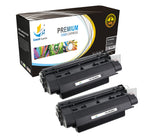 Catch Supplies Replacement HP CE390A Standard Yield Laser Printer Toner Cartridges - Two Pack