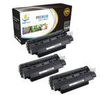 Catch Supplies Replacement HP CE390A Standard Yield Laser Printer Toner Cartridges - Three Pack