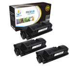 Catch Supplies Replacement HP CE390X High Yield Black Toner Cartridge Laser Printer Toner Cartridges - Three Pack