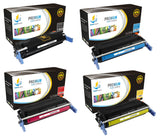 Catch Supplies Replacement HP C9720A,C9721A,C9722A,C9723A Standard Yield Laser Printer Toner Cartridges - Four Pack