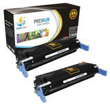Catch Supplies Replacement HP C9720A Standard Yield Laser Printer Toner Cartridges - Two Pack
