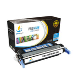 Catch Supplies Replacement HP CB400A,CB401A,CB402A,CB403A Standard Yield Laser Printer Toner Cartridges - Four Pack