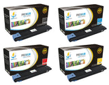 Catch Supplies Replacement Kyocera TK-592K,TK-592C,TK-592M,TK-592Y Standard Yield Laser Printer Toner Cartridges - Four Pack