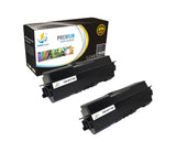 Catch Supplies Replacement Kyocera TK-132 Standard Yield Laser Printer Toner Cartridges - Two Pack