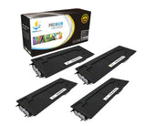 Catch Supplies Replacement Kyocera TK-411 Standard Yield Laser Printer Toner Cartridges - Four Pack