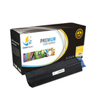 Catch Supplies Replacement Okidata 43034803,43034802,43034801 Standard Yield Laser Printer Toner Cartridges - Three Pack