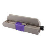 Catch Supplies Replacement Okidata 44469801 Standard Yield Laser Printer Toner Cartridges - Two Pack