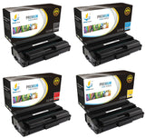 Catch Supplies Replacement Okidata 43459304,43459303,43459302,43459301 Standard Yield Laser Printer Toner Cartridges - Four Pack