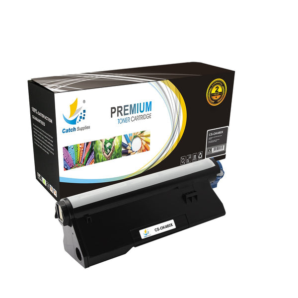Catch Supplies Replacement Okidata MB480 43979215 High Yield Toner Cartridge