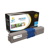 Catch Supplies Replacement Okidata 44469802,44469721,44469720,44469719 Standard Yield Laser Printer Toner Cartridges - Four Pack