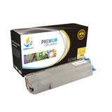 Catch Supplies Replacement Okidata 43324403,43324402,43324401 Standard Yield Laser Printer Toner Cartridges - Three Pack