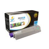 Catch Supplies Replacement Okidata 44315303,44315302,44315301 Standard Yield Laser Printer Toner Cartridges - Three Pack