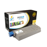Catch Supplies Replacement Okidata 438,661,034,386,610,000,000,000 Standard Yield Laser Printer Toner Cartridges - Three Pack