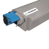 Catch Supplies Replacement Okidata 44059112 Standard Yield Laser Printer Toner Cartridges - Two Pack