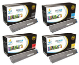 Catch Supplies Replacement Okidata 42918904,42918903,42918901,42918902 Standard Yield Laser Printer Toner Cartridges - Four Pack