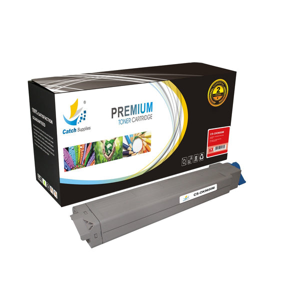 Catch Supplies Replacement Okidata C9600 42918901 High Yield Toner Cartridge