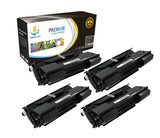 Catch Supplies Replacement Okidata 52114501 Standard Yield Laser Printer Toner Cartridges - Four Pack