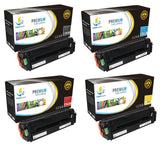 Catch Supplies Replacement Samsung CLT-K505L,CLT-C505L,CLT-M505L,CLT-Y505L High Yield Toner Cartridges Laser Printer Toner Cartridges - Four Pack