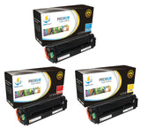 Catch Supplies Replacement Samsung CLT-C505L,CLT-M505L,CLT-Y505L High Yield Toner Cartridges Laser Printer Toner Cartridges - Three Pack
