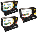 Catch Supplies Replacement Samsung CLT-C506L,CLT-M506L,CLT-Y506L High Yield Toner Cartridges Laser Printer Toner Cartridges - Three Pack