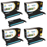 Catch Supplies Replacement Samsung CLP-K660B,CLP-C660B,CLP-M660B,CLP-Y660B Standard Yield Laser Printer Toner Cartridges - Five Pack