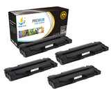 Catch Supplies Replacement Samsung MLT-D105L High Yield Black Toner Cartridge Laser Printer Toner Cartridges - Four Pack