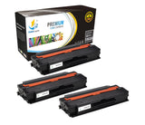 Catch Supplies Replacement Samsung MLT-D115L High Yield Black Toner Cartridge Laser Printer Toner Cartridges - Three Pack