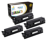 Catch Supplies Replacement Samsung MLT-D204E High Yield Black Toner Cartridge Laser Printer Toner Cartridges - Four Pack