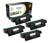 Catch Supplies Replacement Samsung MLT-D205S Standard Yield Laser Printer Toner Cartridges - Four Pack