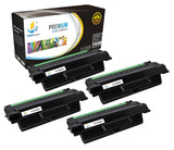 Catch Supplies Replacement Samsung MLT-D206L High Yield Black Toner Cartridge Laser Printer Toner Cartridges - Four Pack