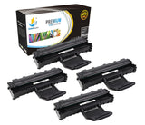 Catch Supplies Replacement Xerox 113R00730 Standard Yield Laser Printer Toner Cartridges - Four Pack
