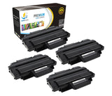 Catch Supplies Replacement Xerox 106R01374 High Yield Black Toner Cartridge Laser Printer Toner Cartridges - Four Pack
