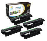 Catch Supplies Replacement Xerox 106R01412 High Yield Black Toner Cartridge Laser Printer Toner Cartridges - Four Pack