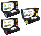 Catch Supplies Replacement Xerox 106R01594,106R01595,106R01596 Standard Yield Laser Printer Toner Cartridges - Three Pack