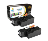 Catch Supplies Replacement Dell 331-0778 Standard Yield Laser Printer Toner Cartridges - Two Pack
