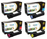 Catch Supplies Replacement Dell 330-1436,330-1437,330-1433,330-1438 Standard Yield Laser Printer Toner Cartridges - Four Pack