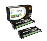 Catch Supplies Replacement Dell 310-8092 Standard Yield Laser Printer Toner Cartridges - Two Pack