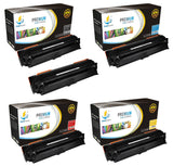 Catch Supplies Replacement HP CE740A,CE741A,CE742A,CE743A Standard Yield Laser Printer Toner Cartridges - Five Pack