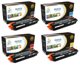 Catch Supplies Replacement HP Q2670A,Q2671A,Q2672A,Q2673A Standard Yield Laser Printer Toner Cartridges - Four Pack