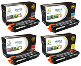 Catch Supplies Replacement HP Q2670A,Q2681A,Q2682A,Q2683A Standard Yield Laser Printer Toner Cartridges - Four Pack