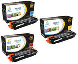 Catch Supplies Replacement HP Q2671A,Q2672A,Q2673A Standard Yield Laser Printer Toner Cartridges - Three Pack