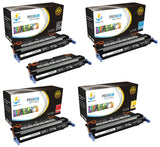 Catch Supplies Replacement HP Q6470A,Q6471A,Q6472A,Q6473A Standard Yield Laser Printer Toner Cartridges - Five Pack