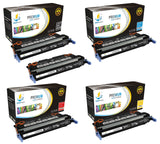 Catch Supplies Replacement HP Q6470A,Q7581A,Q7582A,Q7583A Standard Yield Laser Printer Toner Cartridges - Five Pack