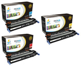 Catch Supplies Replacement HP Q6471A,Q6472A,Q6473A Standard Yield Laser Printer Toner Cartridges - Three Pack
