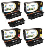 Catch Supplies Replacement HP CE400A,CE401A,CE402A,CE403A Standard Yield Laser Printer Toner Cartridges - Five Pack