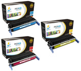 Catch Supplies Replacement HP C9721A,C9722A,C9723A Standard Yield Laser Printer Toner Cartridges - Three Pack
