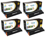 Catch Supplies Replacement HP C9730A,C9731A,C9732A,C9733A Standard Yield Laser Printer Toner Cartridges - Four Pack