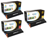 Catch Supplies Replacement HP C9731A,C9732A,C9733A Standard Yield Laser Printer Toner Cartridges - Three Pack